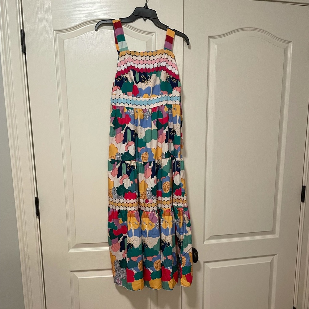 multi colored sun dress